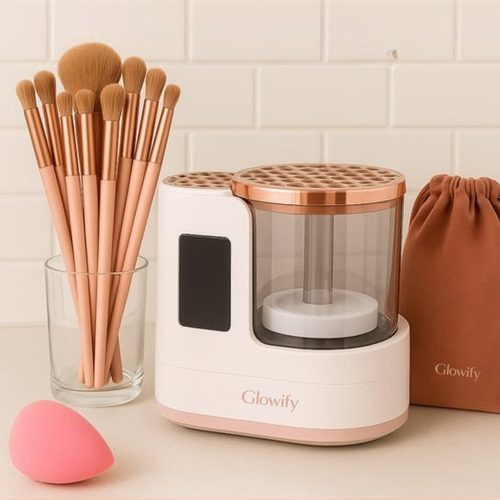 Glowify™ Electric makeup brush and sponge cleaner