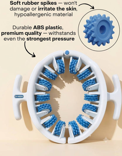 Anti-cellulite roller massager