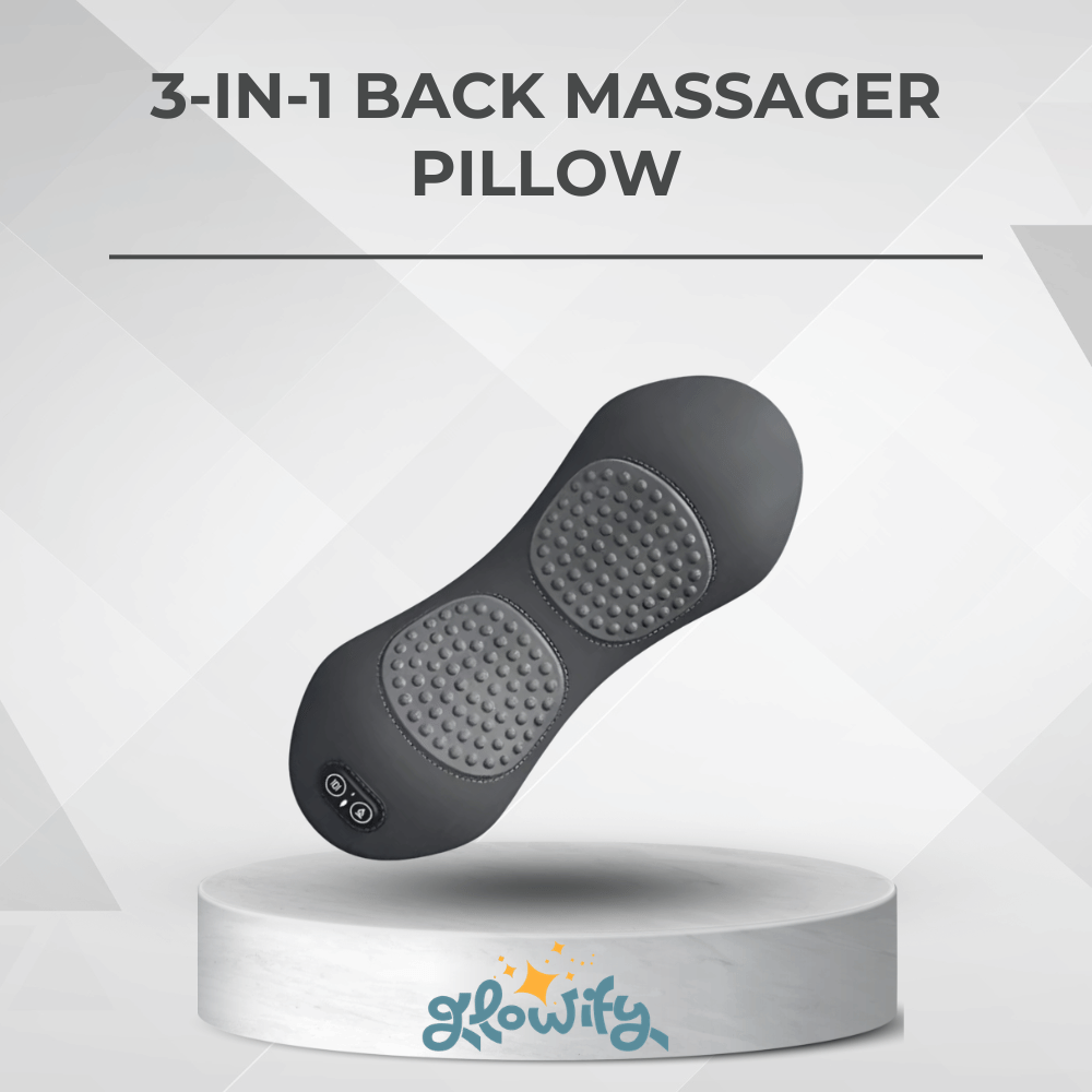 3-in-1 Back Massager Pillow