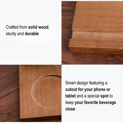 Wooden Book Stand